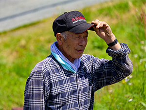 蔵王上野棚田地域振興協議会　池野会長