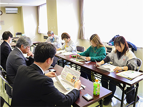 意見交換の風景