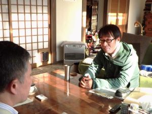 小野さんとの意見交換の様子