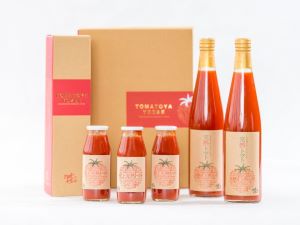 最上町のふるさと納税返礼品等 に提供している完熟トマトジュース