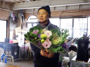 最上農業賞を受賞した 赤間初男さん