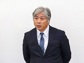 挨拶をする東北農政局山形県拠点 花田地方参事官