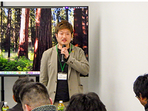 体験談を話すIターン就農者