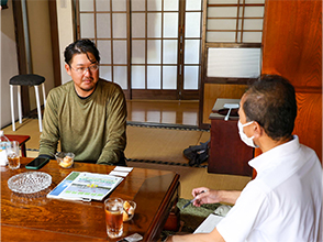 芳賀さんとの意見交換