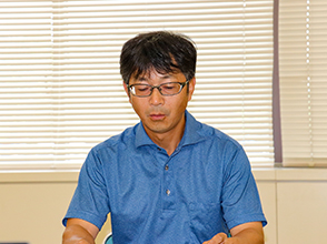 実施計画の概要を説明する 耕成石山代表取締役