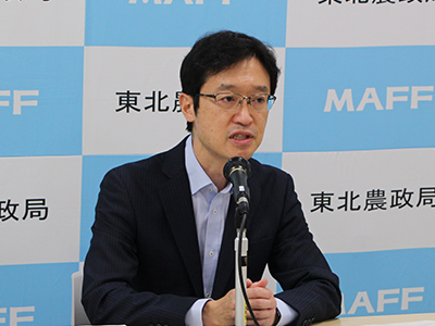 前島東北農政局長