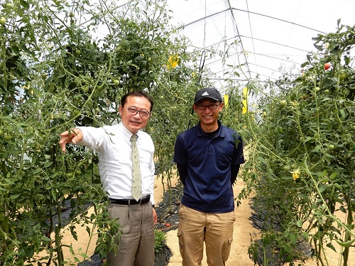 松田さんと加納地方参事官