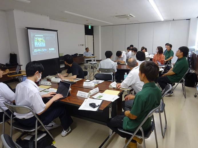 意見交換の様子（令和6年6月14日撮影）