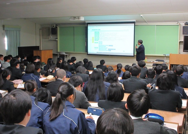 講義の様子（令和7年1月21日撮影）