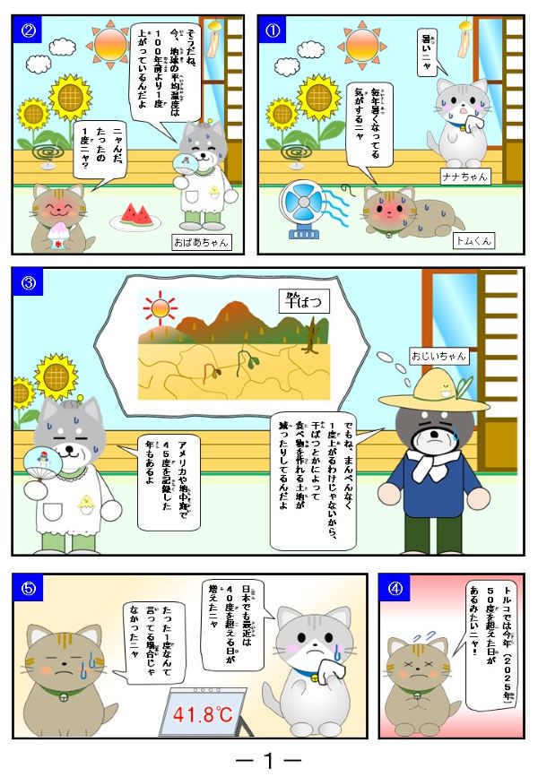 ニャンズと学ぶみどり戦略2