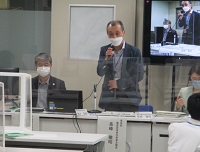 長峰技術普及課長の挨拶