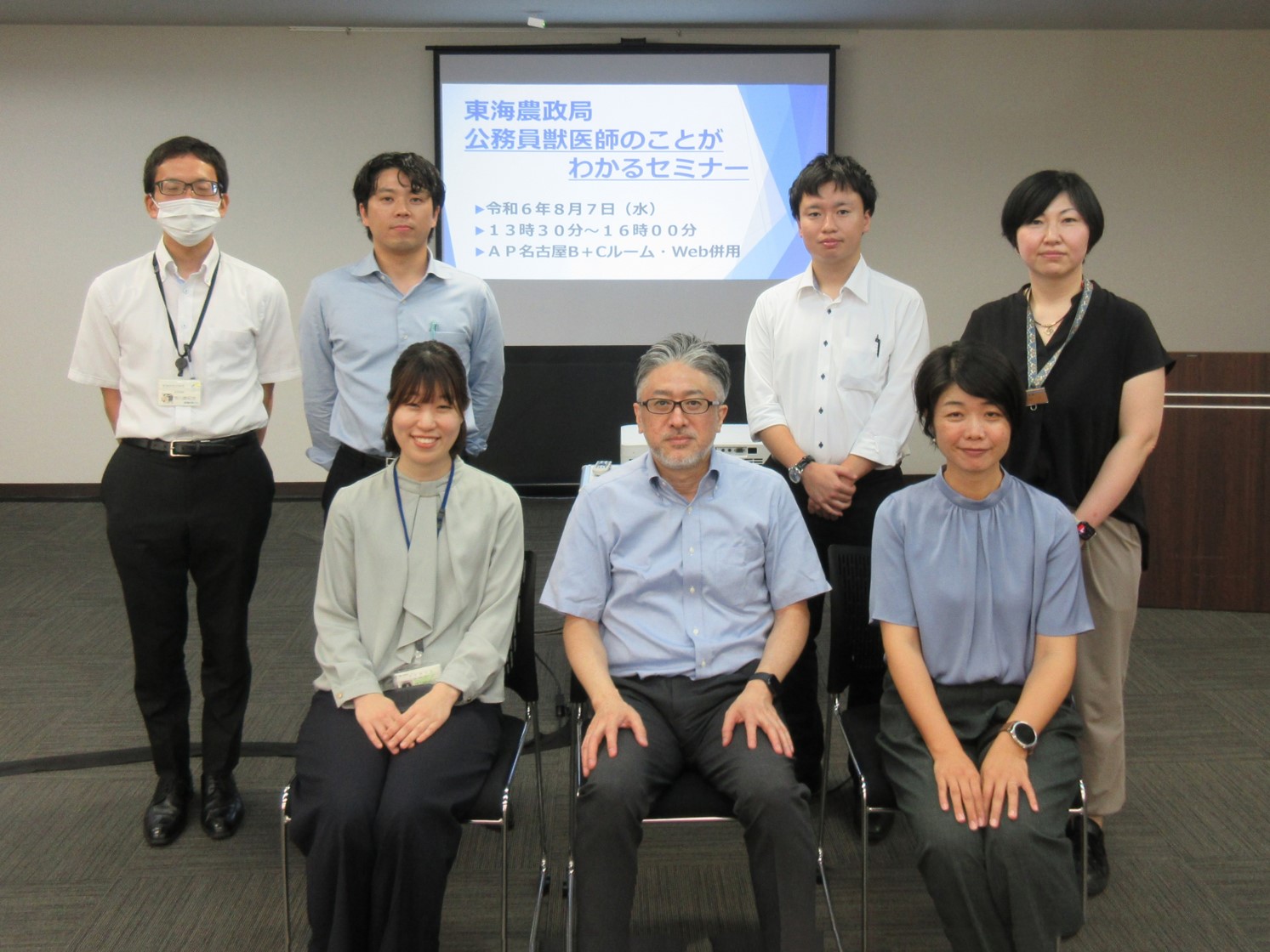 講師を務めた獣医師の皆さん