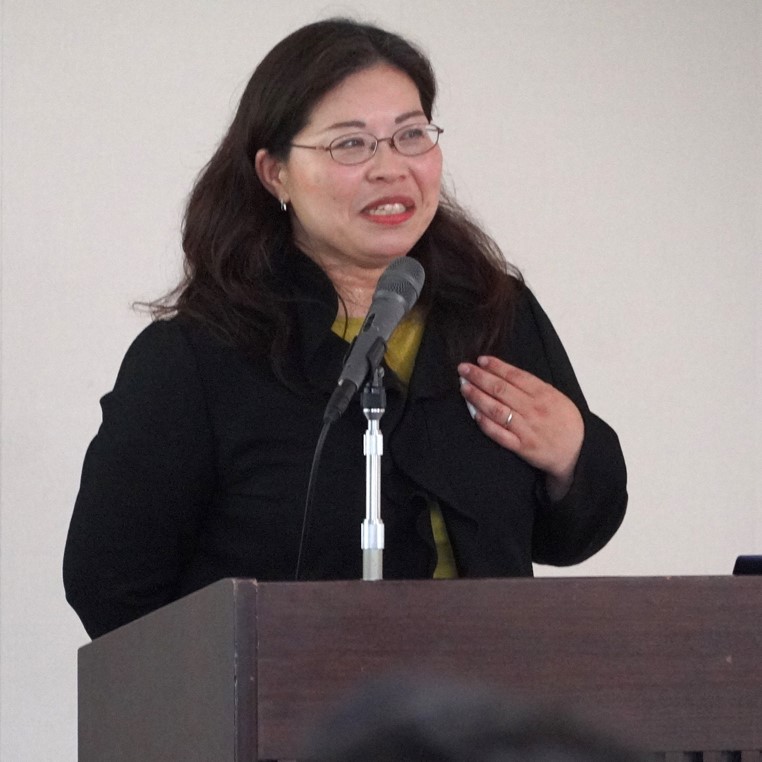 講演の様子（中村氏）
