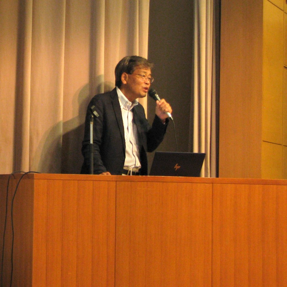 高木氏による講演の様子