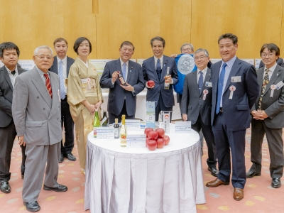 石破総理大臣らとの歓談