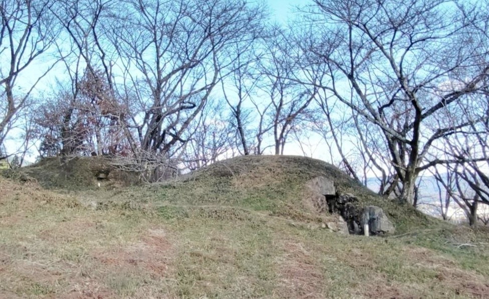 願成寺西墳之越古墳群(池田町)