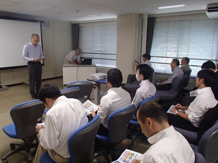 水土保全相談センター長による挨拶