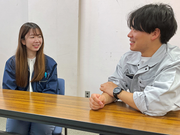 北川さん(左)と吉田さん