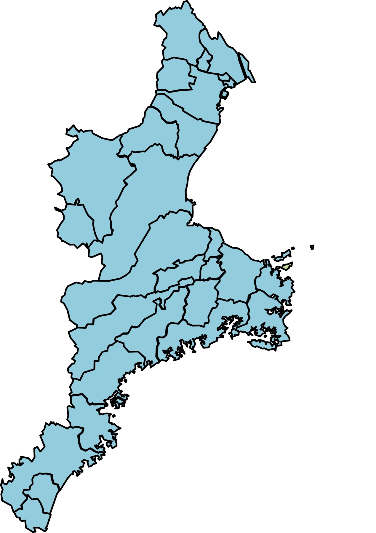 三重県地図