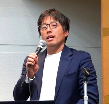 リレートークで話す伊藤氏