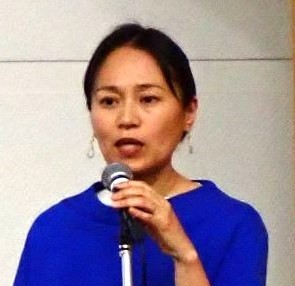 リレートークで話す佐藤氏