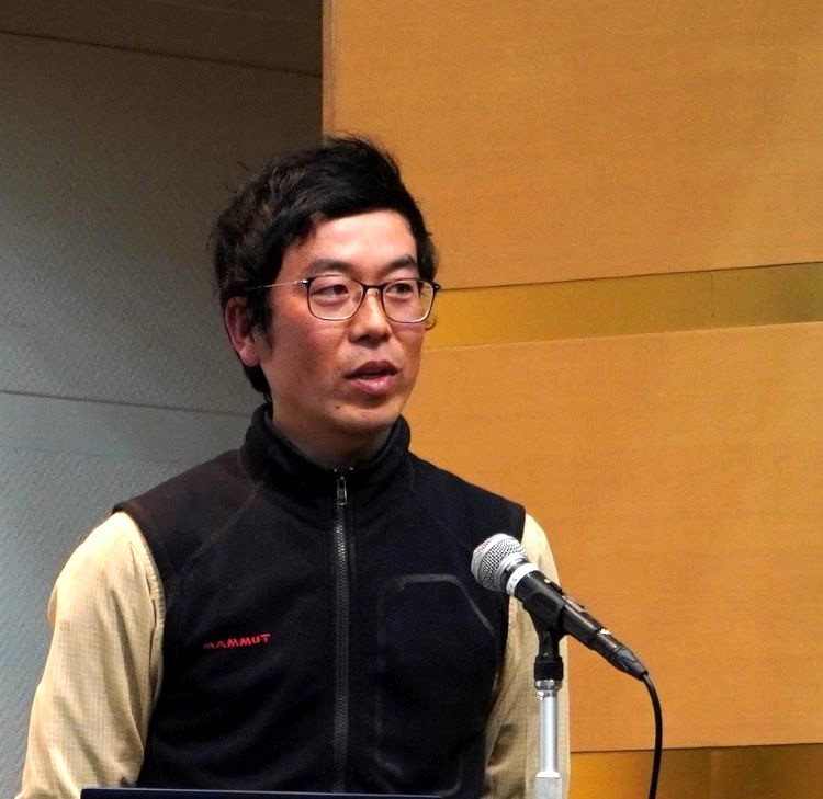 リレートークで話す石川氏