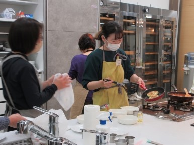 調理(フォカッチャ)