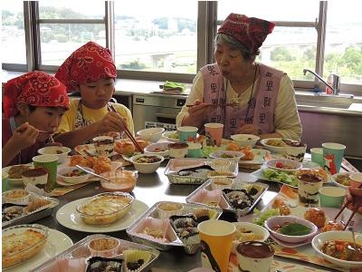 親子クッキングと試食会12