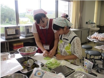 親子クッキングと試食会６