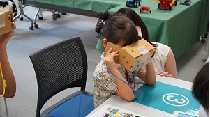VR体験の様子