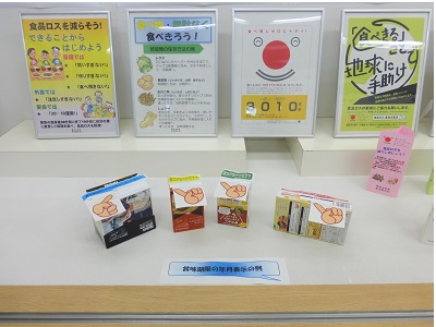 展示の様子