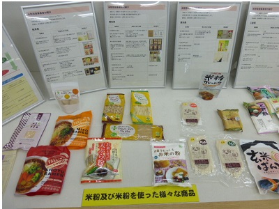 展示の様子