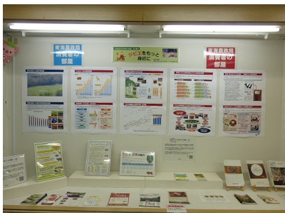 展示の様子