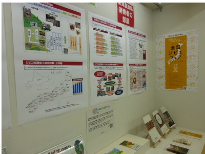 展示の様子