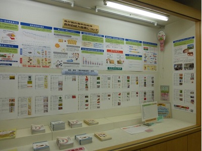 展示の様子