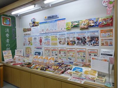 展示の様子