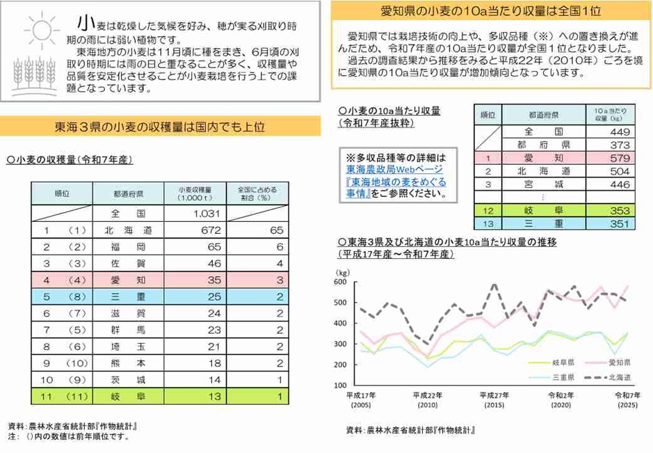 小麦のデータ2枚目