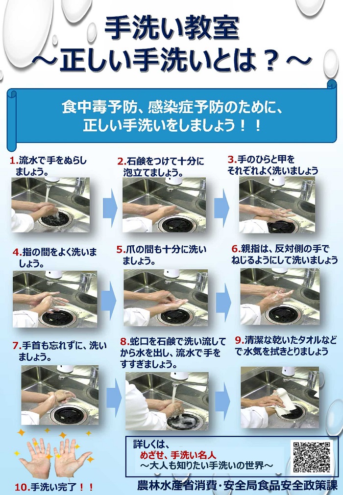 手洗いポスター