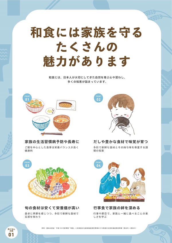 和ごはん月間ポスター