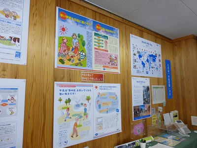 展示の様子