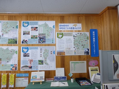 展示の様子