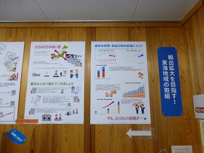 展示の様子