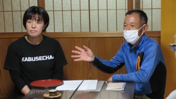 清水加奈さん、聖一さんご夫婦
